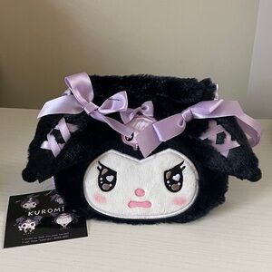 New Kuromi pull string bag (purple)